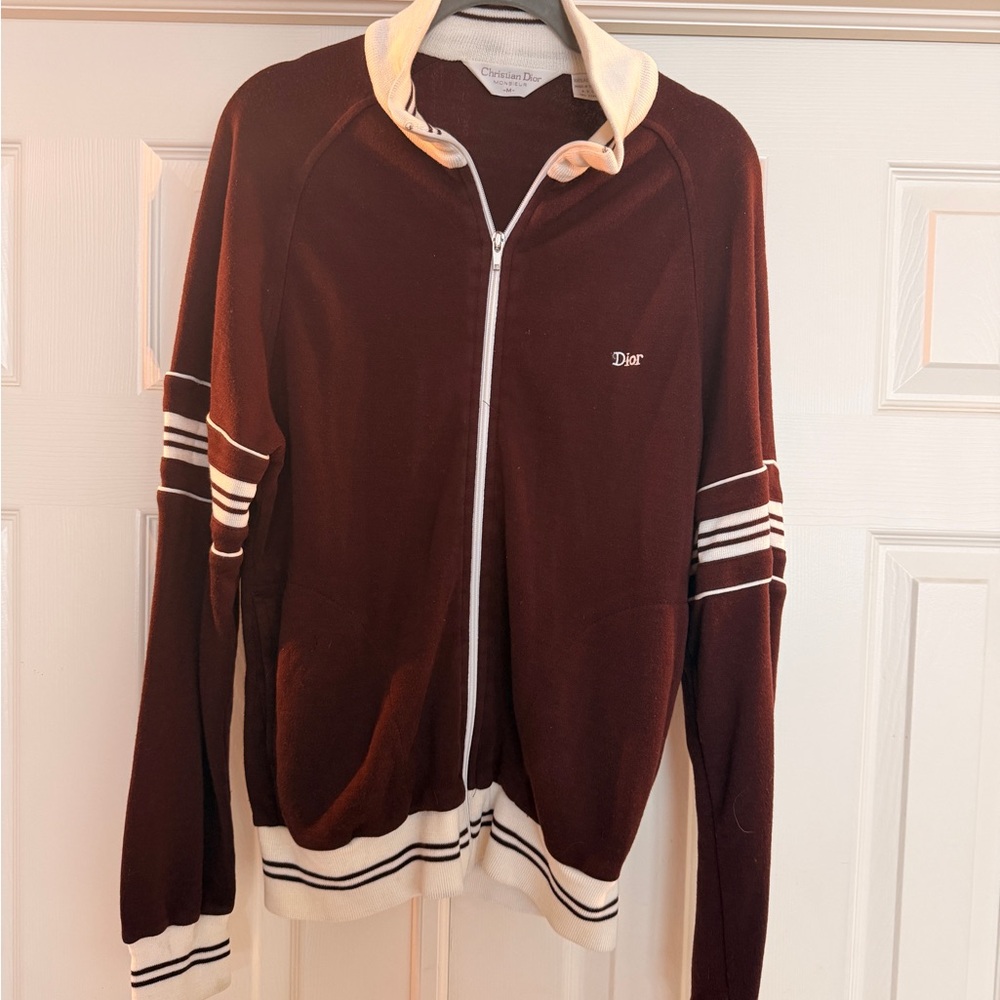 Dior Maroon and White Jacket - Picture 11 of 13